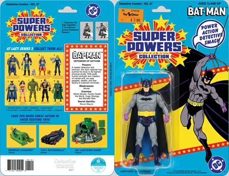 DETECTIVE COMICS #27 FACSIMILE EDITION CVR B JASON GEYER & ALEX SAVIUK FIRST APPEARANCE BATMAN SUPER POWERS ACTION FIGURE CARD STOCK VAR 2026