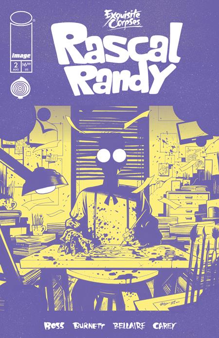 EXQUISITE CORPSES RASCAL RANDY #2 CVR C MICHAEL WALSH POLYBAGGED WITH COLLECTIBLE CARD VAR OF 5