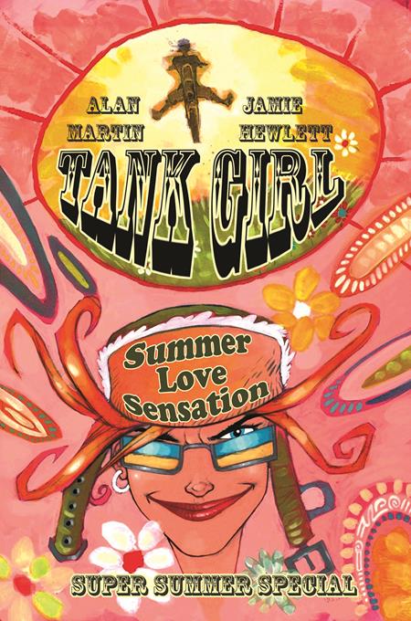TANK GIRL SUMMER LOVE SENSATION 35TH ANNIVERSARY COMIC ONE SHOT CVR D JAMIE HEWLETT FOIL VAR
