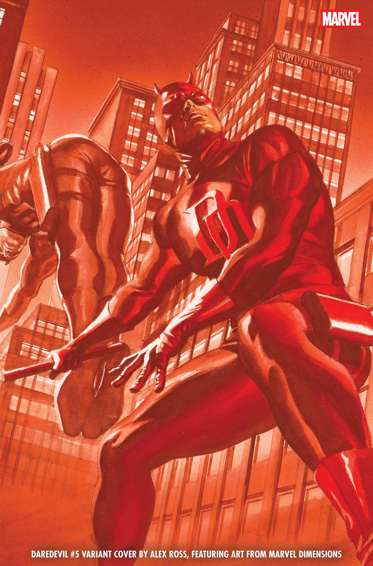 DAREDEVIL #5 ALEX ROSS MARVEL DIMENSIONS VAR CVR B