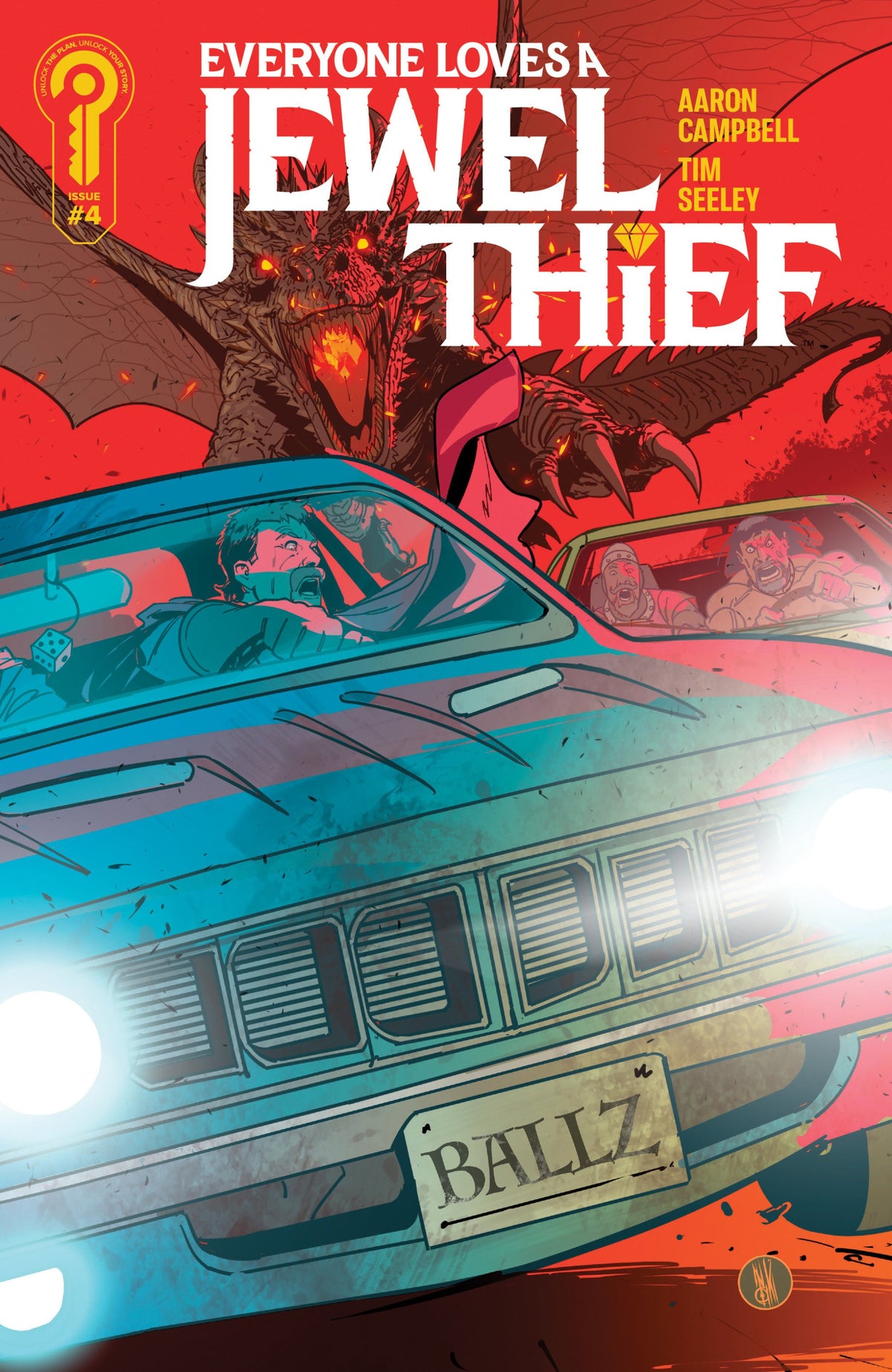 EVERYONE LOVES A JEWEL THIEF #4 COVER B INAKI MIRANDA CVR B