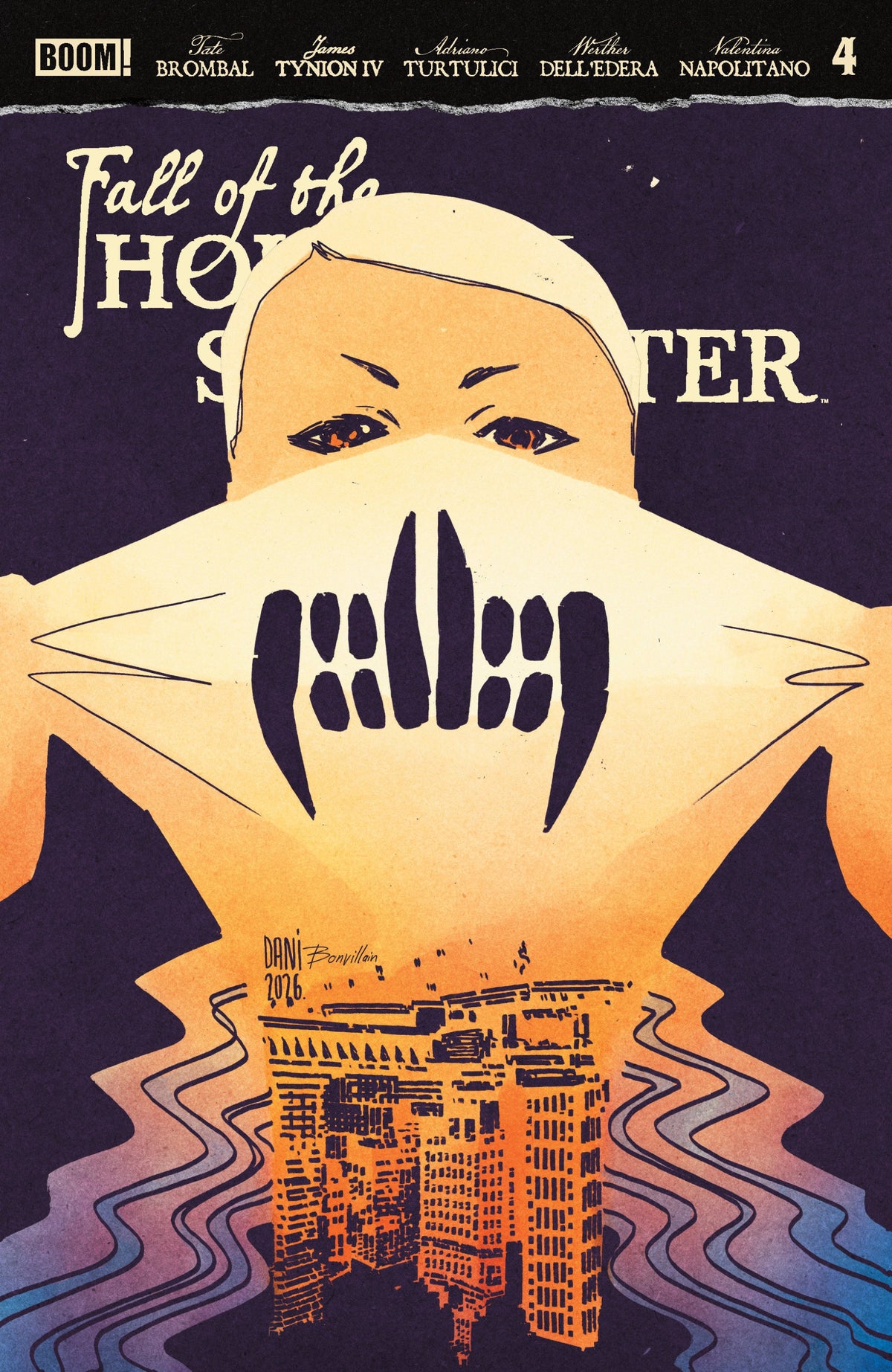FALL OF THE HOUSE OF SLAUGHTER #4 I FOC REVEAL VAR DRESSED DANI CVR I