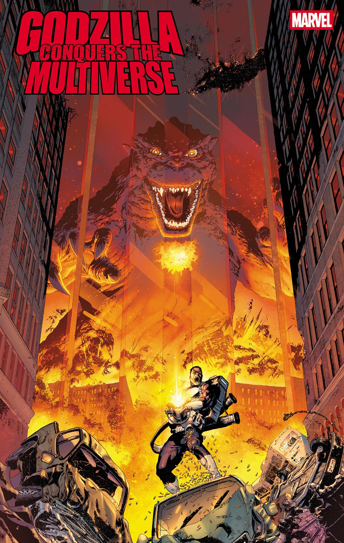 GODZILLA CONQUERS THE MULTIVERSE #2 TONY PARKER VAR CVR C