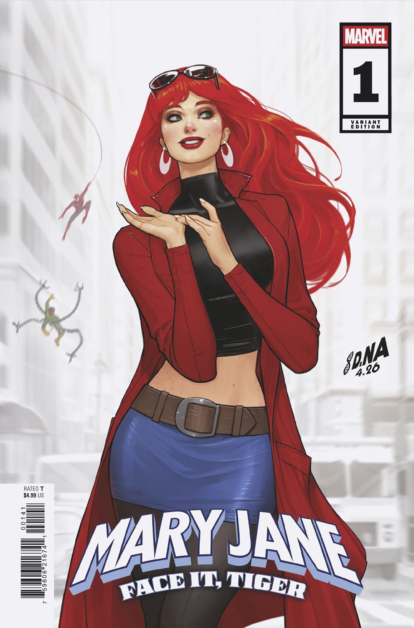 MARY JANE FACE IT TIGER #1 DAVID NAKAYAMA VAR CVR D