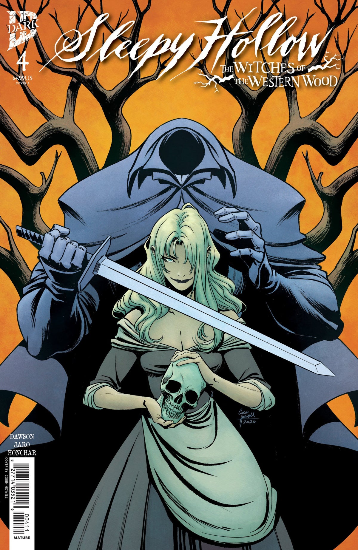 SLEEPY HOLLOW THE WITCHES OF THE WESTERN WOOD #4 COVER A HOWELL CVR A