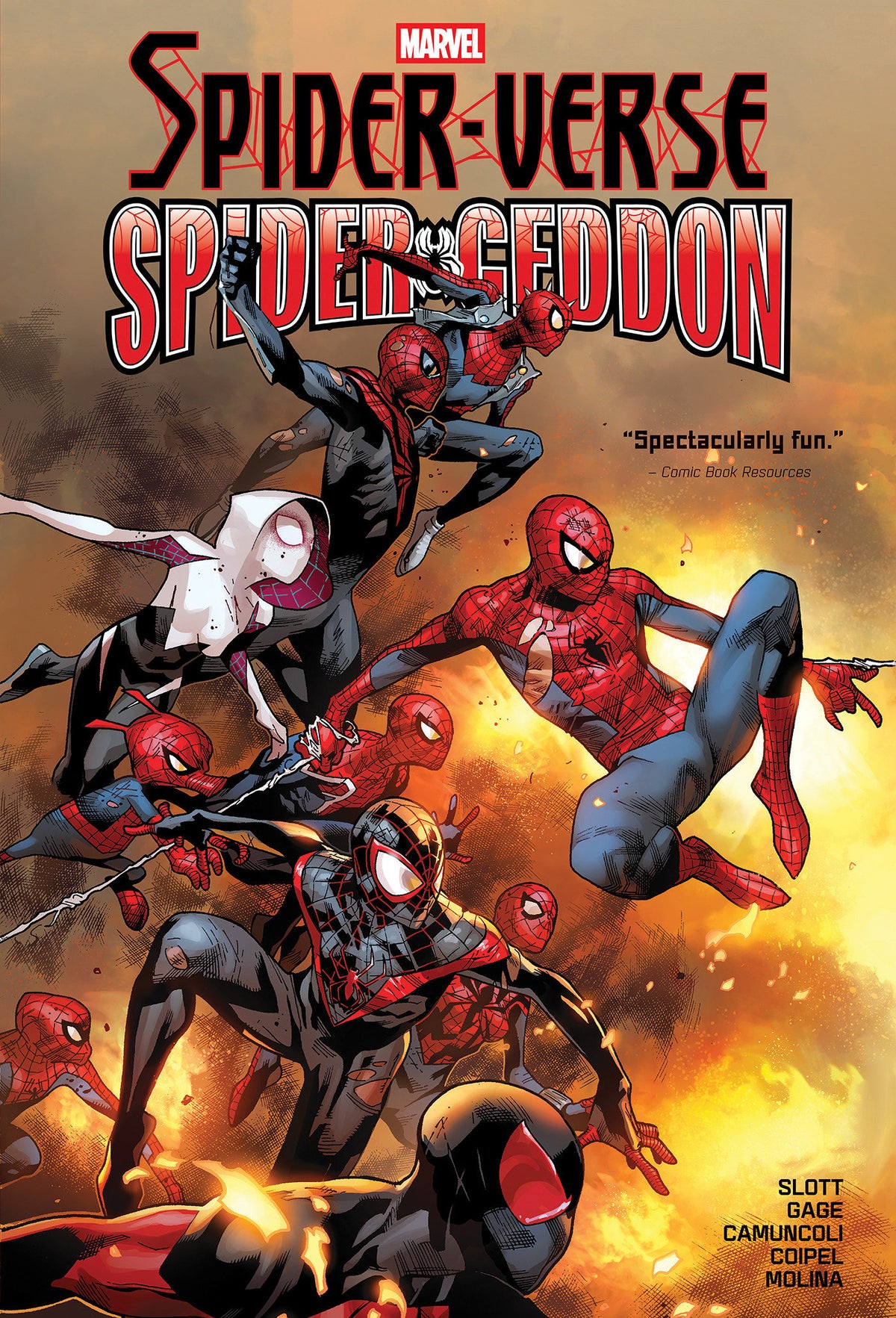 SPIDER-VERSE SPIDER-GEDDON OMNIBUS OLIVIER COIPEL COVER NEW PRINTING HC