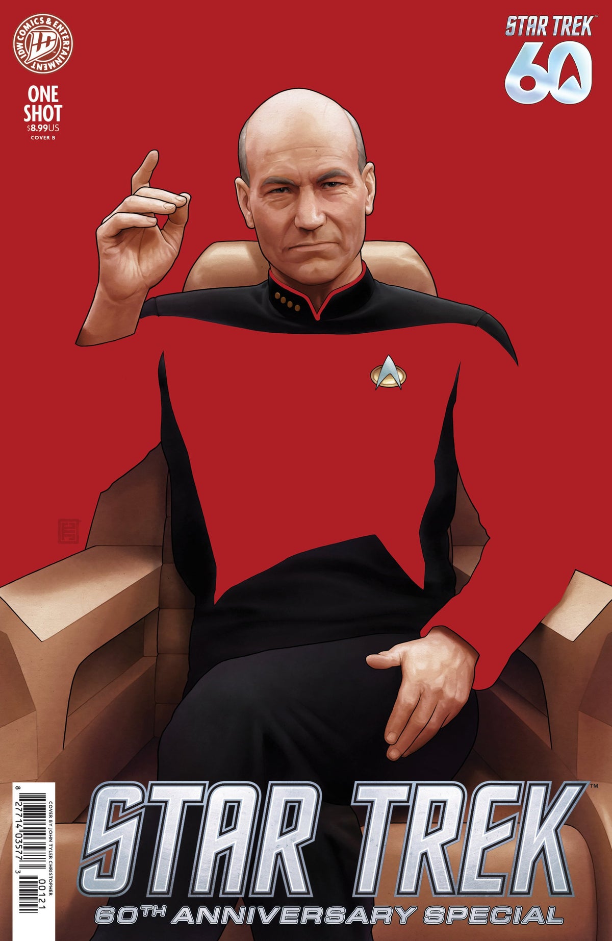 STAR TREK 60TH ANNIVERSARY SPECIAL VAR B CHRISTOPHER CVR B