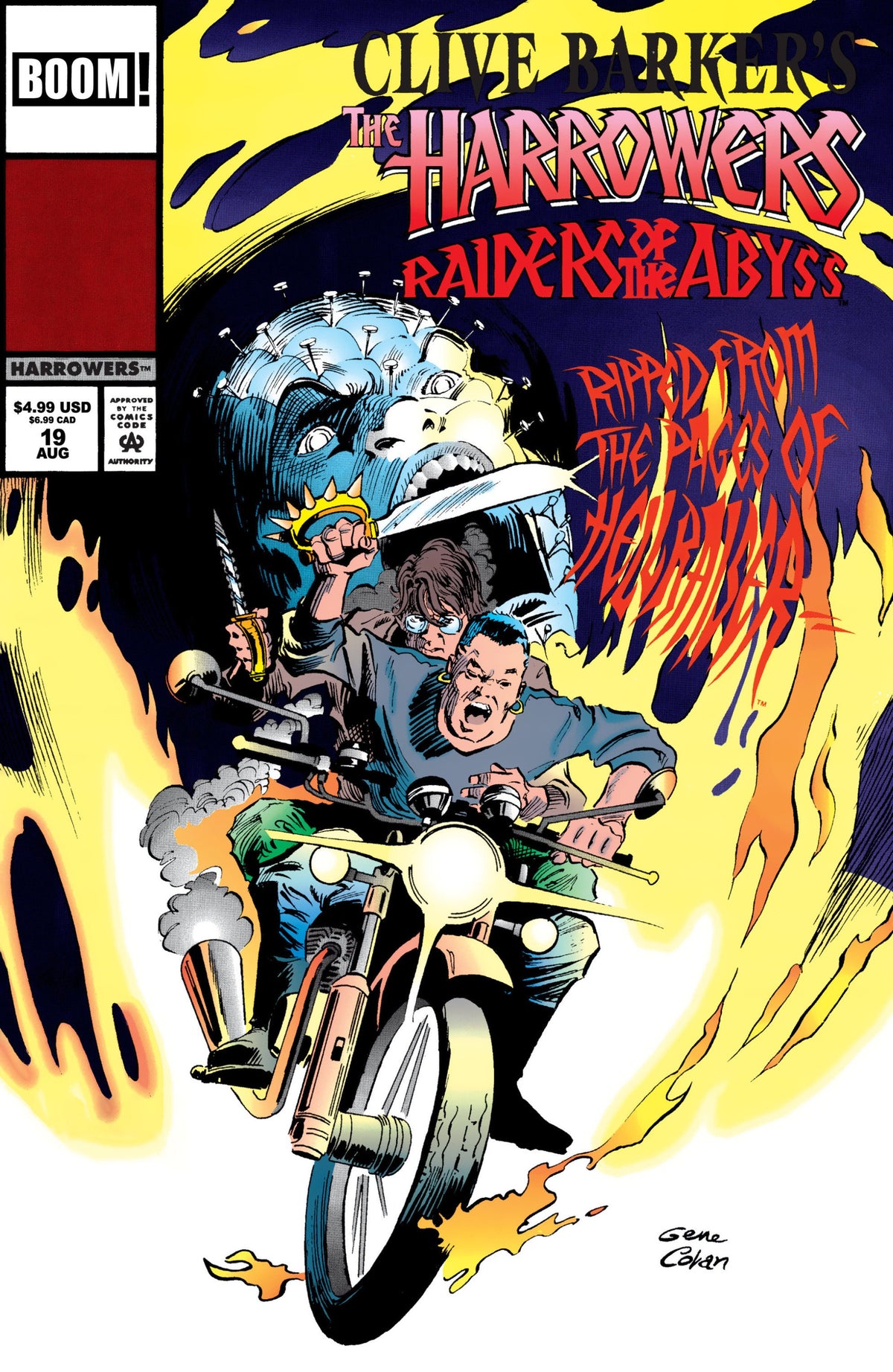 THE HARROWERS FACSIMILE EDITION #1 A MAIN DRESSED COLAN CVR A
