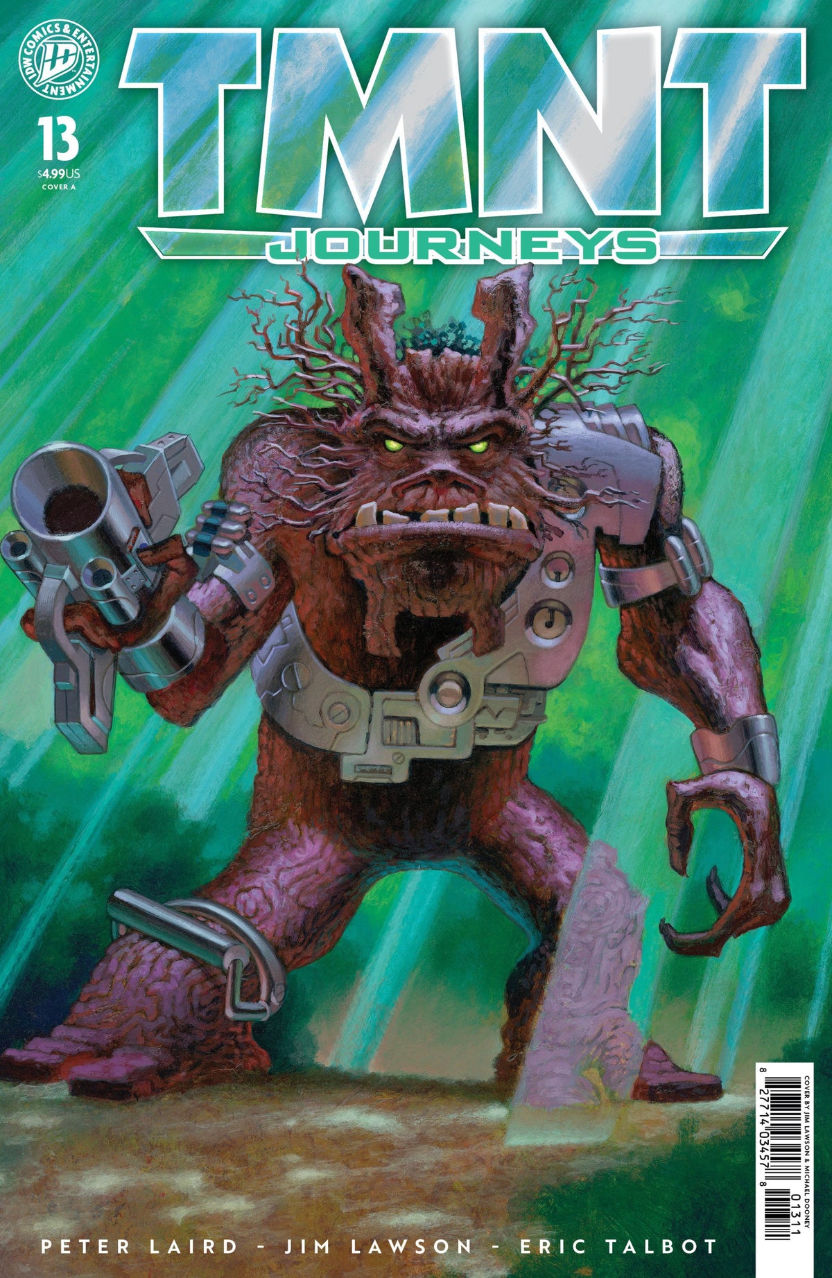TMNT JOURNEYS #13 COVER A DOONEY AND LAWSON CVR A