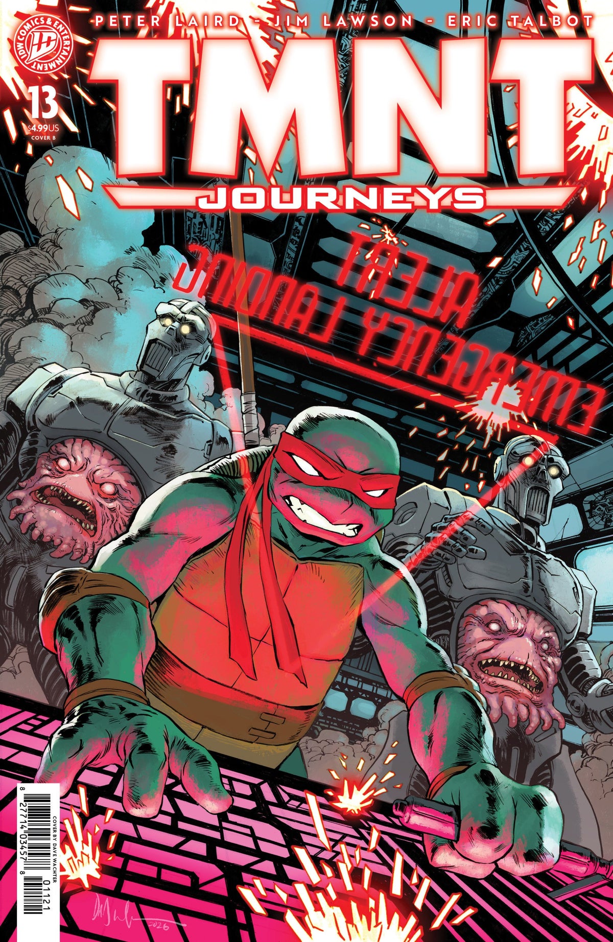 TMNT JOURNEYS #13 VAR B WACHTER CVR B