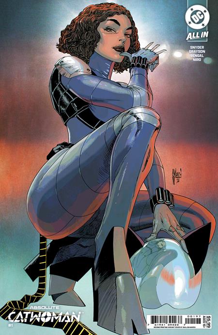 ABSOLUTE CATWOMAN #1 Second Printing Cvr B Guillem March Card Stock Var (OF 6)