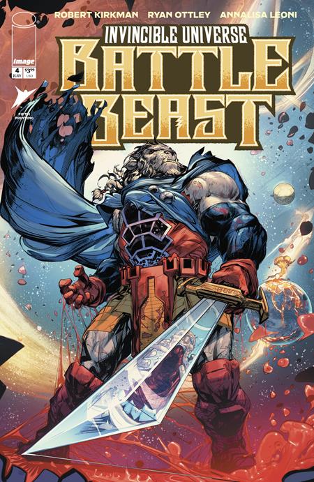 INVINCIBLE UNIVERSE BATTLE BEAST #4 5TH PTG