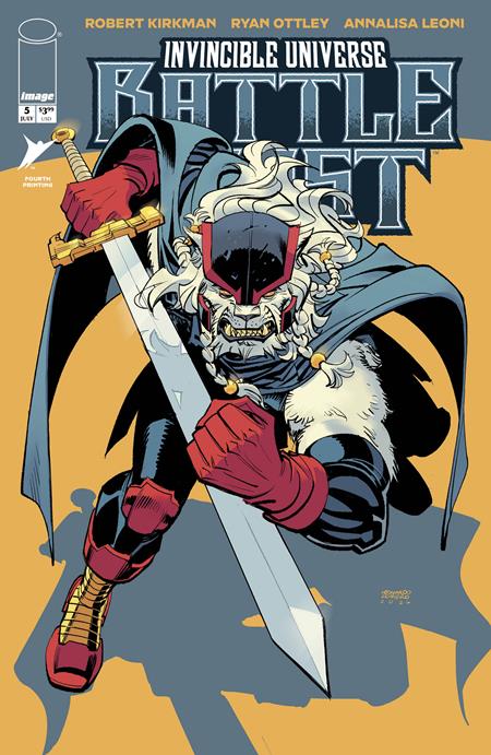 INVINCIBLE UNIVERSE BATTLE BEAST #5 4TH PTG