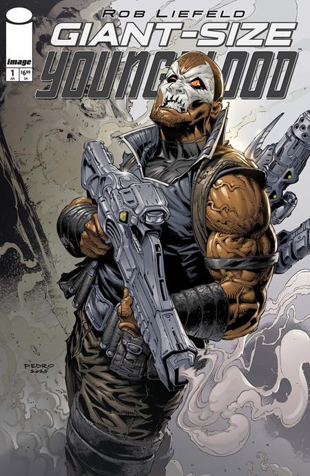 GIANT SIZE YOUNGBLOOD ONE SHOT CVR E MICHAEL PEDRO YOUNG BLOODS CHAPEL VAR