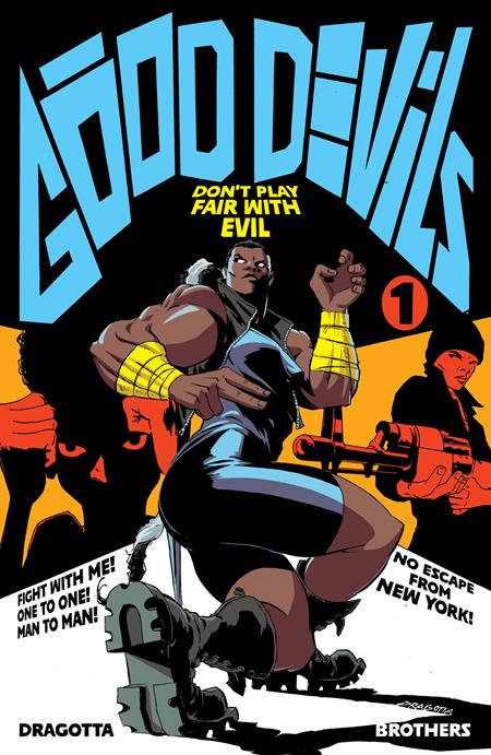 GOOD DEVILS DONT PLAY FAIR WITH EVIL ONE SHOT 2ND PTG CVR D NICK DRAGOTTA BLUE VAR