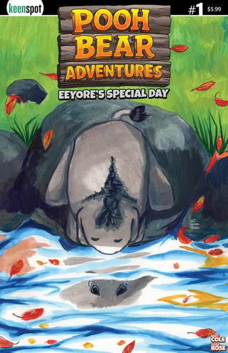 POOH BEAR ADVENTURES EEYORES SPECIAL DAY #1 ONE SHOT CVR B TESSA ROSE SAD REFLECTIONS VAR