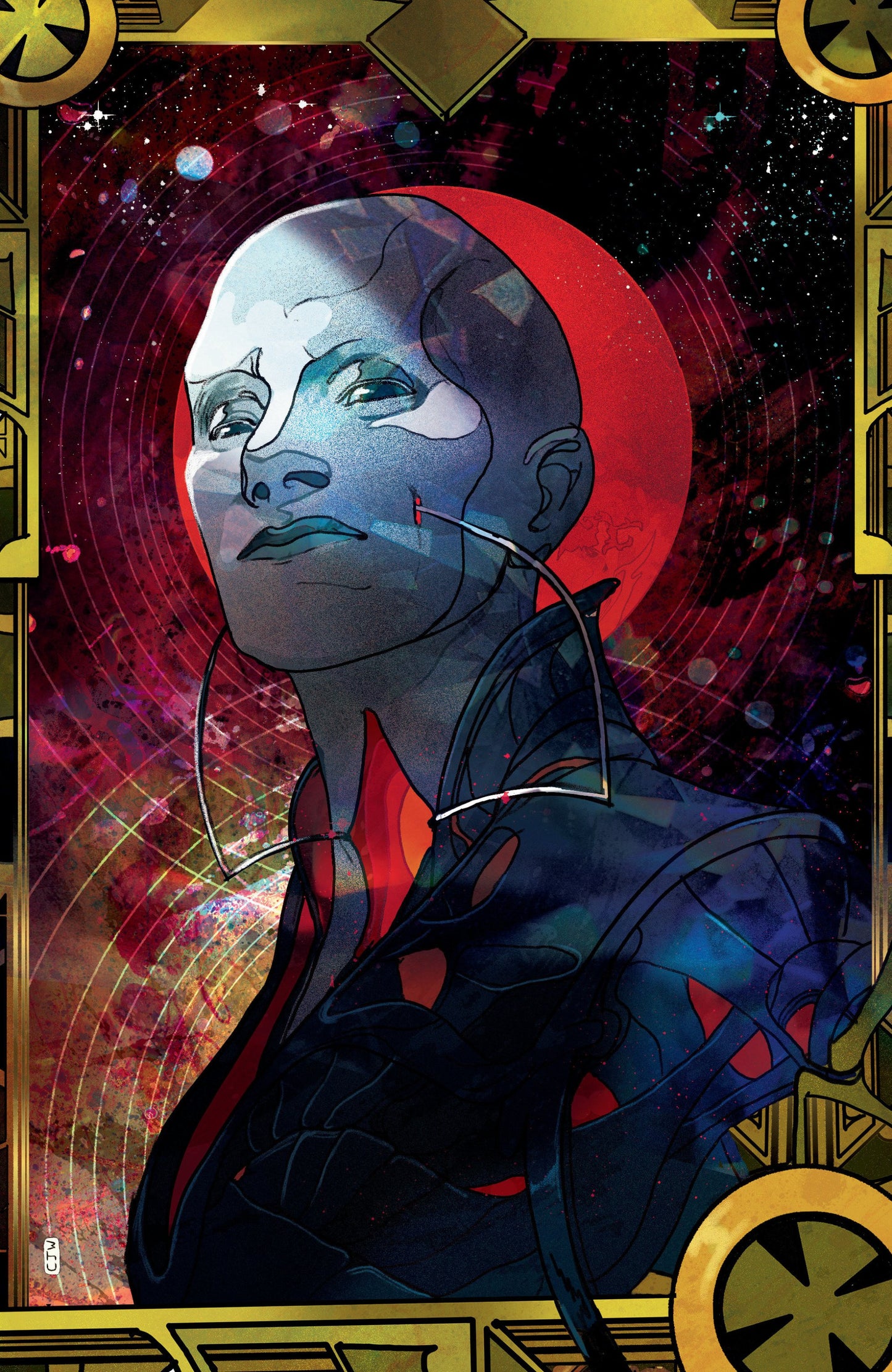 HELLRAISER RESURRECTIONS - THE DEEP GOSPEL #1 E 1:25 INCV FULL ART WARD CVR E