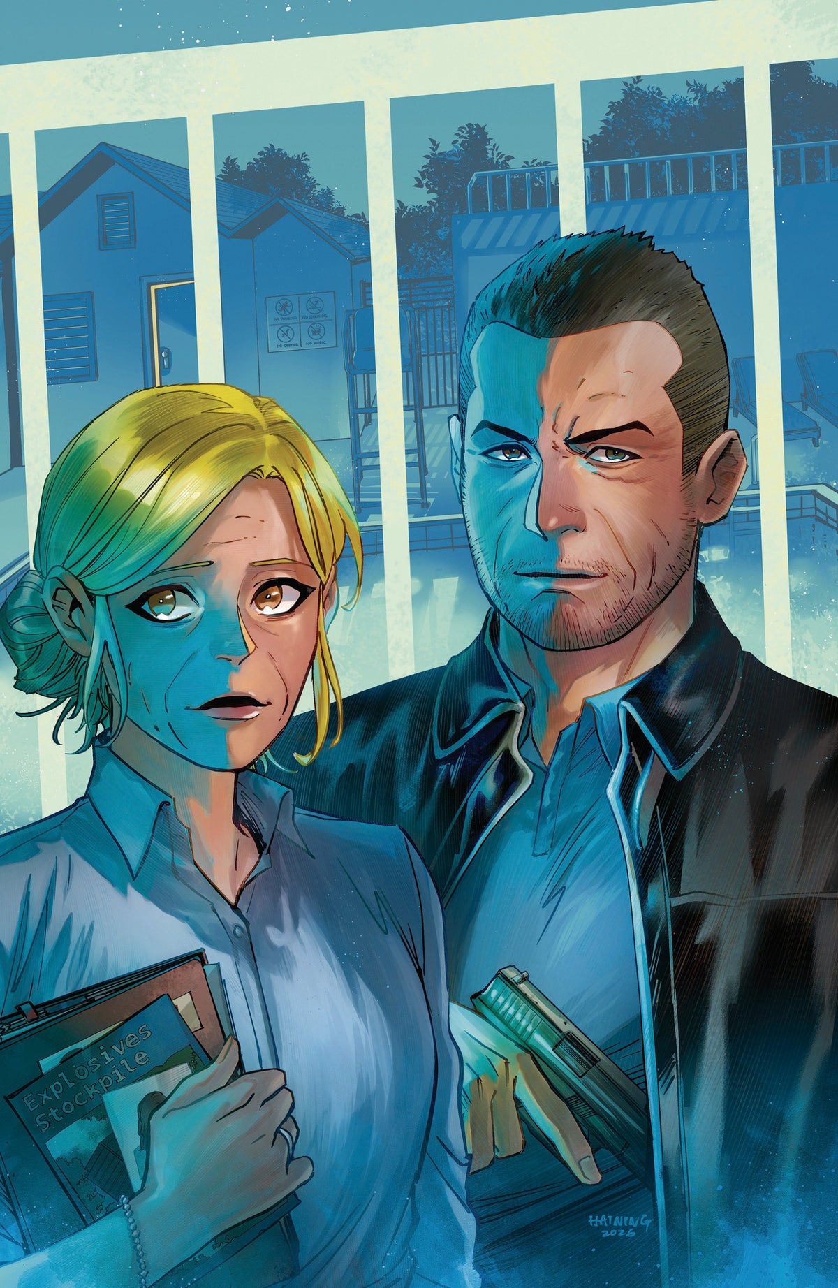 NEIGHBORHOOD WATCH #5 D UNLIMITED VAR FULL ART HAINING CVR D