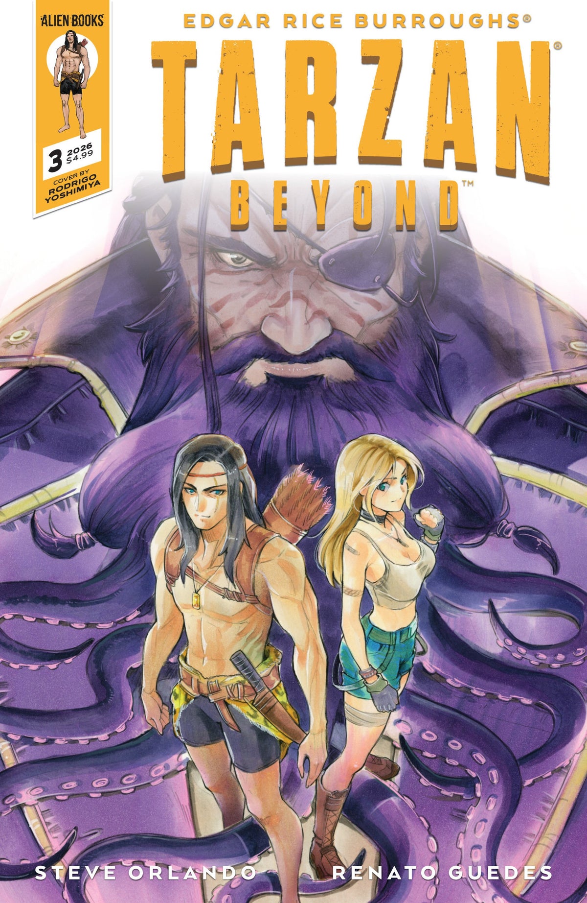 TARZAN BEYOND #3 VAR B YOSHIMIYA MANGA VAR CVR B