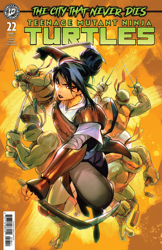 TEENAGE MUTANT NINJA TURTLES #22 VAR E ANDOLFO CVR E