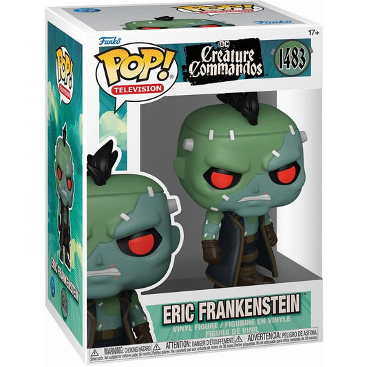 Pop Television Creature Commandos Eric Frankenstein Vinyl Figure