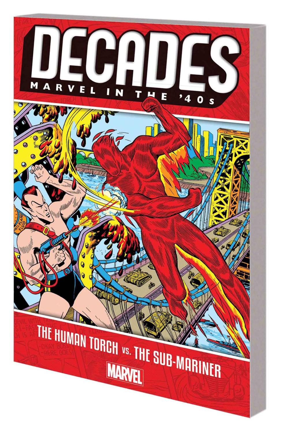 Decades Marvel In 40s TP Human Torch Vs Sub-Mariner