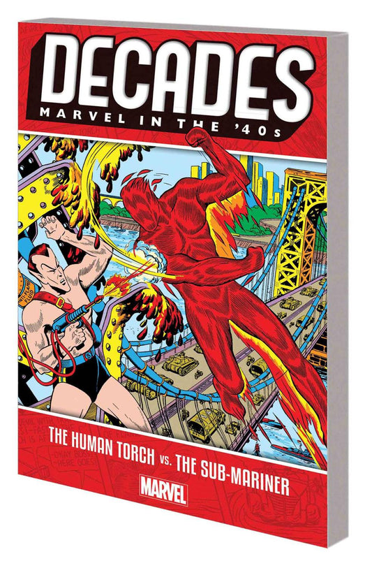 Decades Marvel In 40s TP Human Torch Vs Sub-Mariner