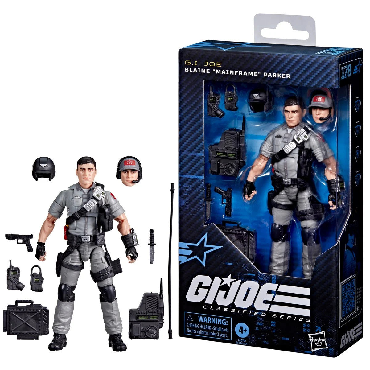G.I. Joe Classified Series Blaine "Mainframe" Parker Action Figure