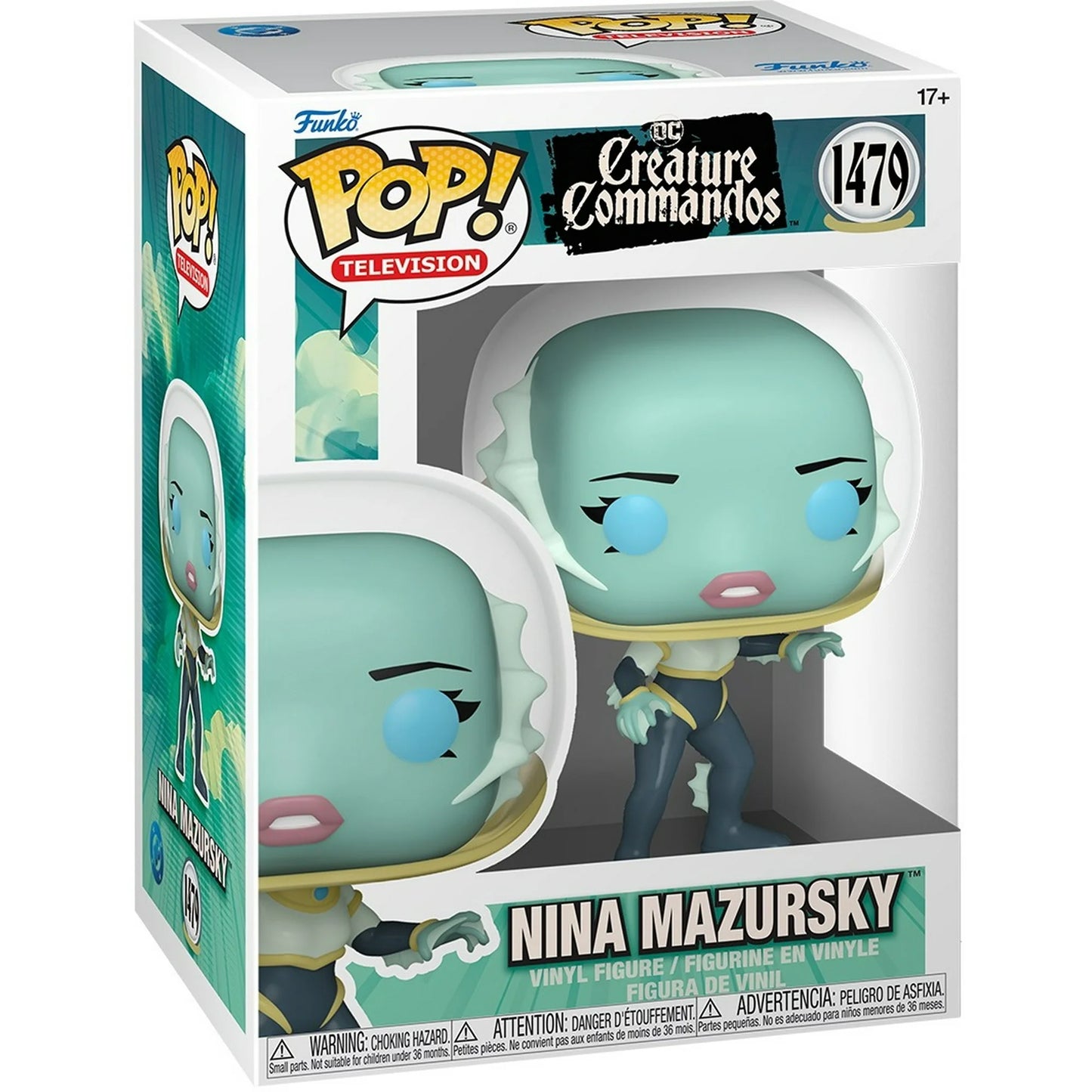 Pop Television Creature Commandos Dr Nina Mazursky Vinyl Figure