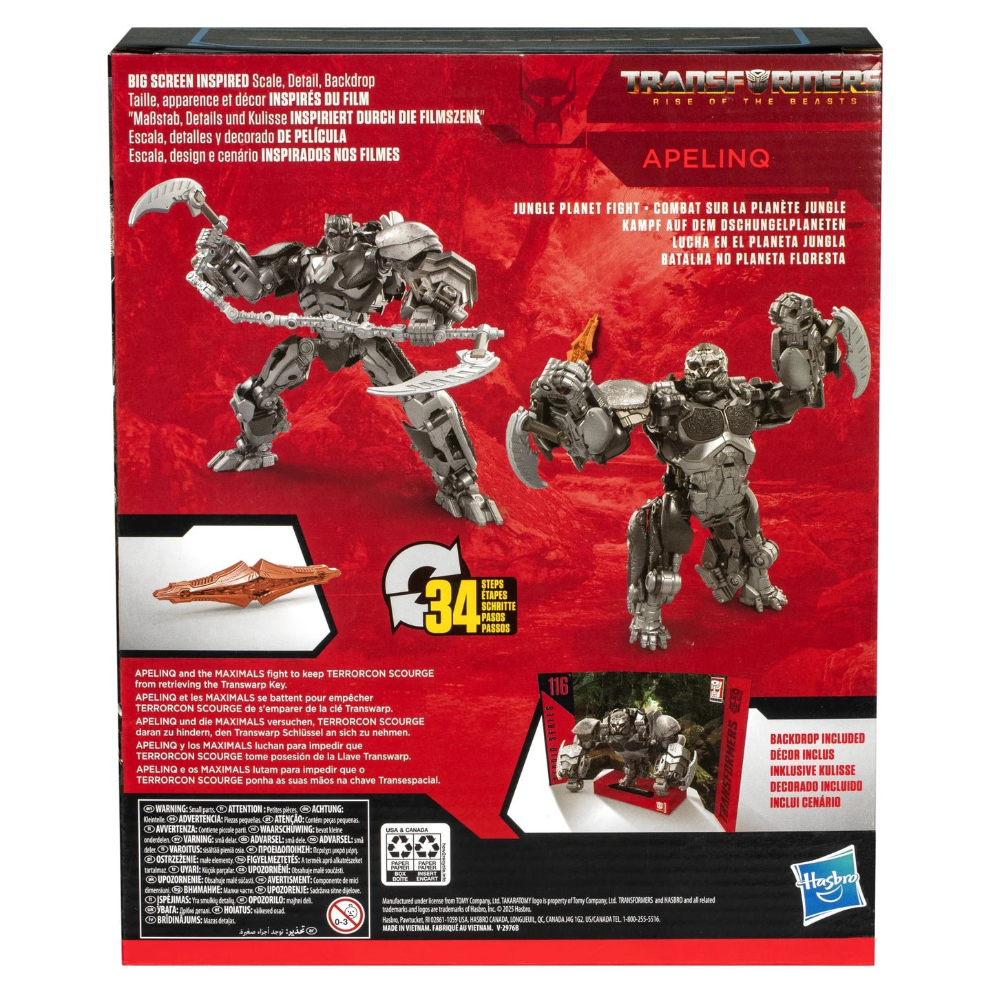 Transformers Studio Series Rise of the Beasts Apelinq Action Figure