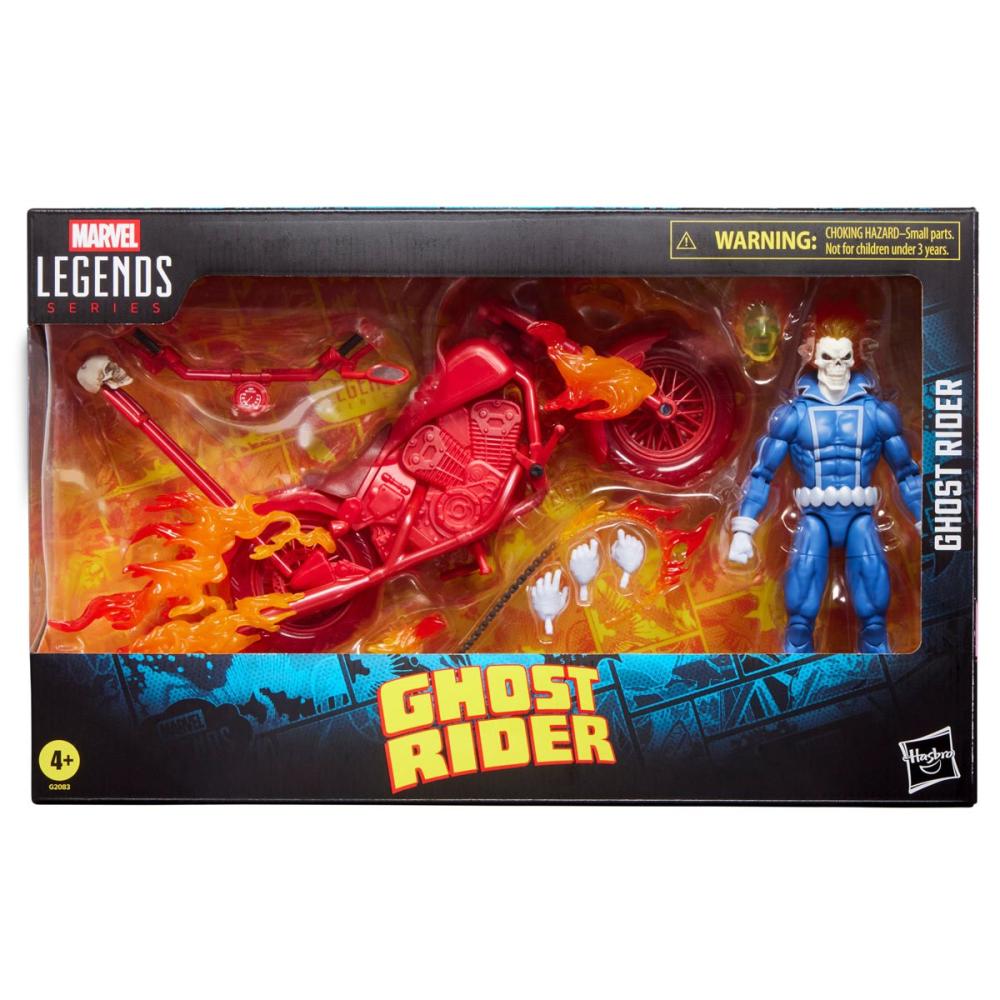 Marvel Legends Ghost Rider Johnny Blaze with Motorcycle Action Figure