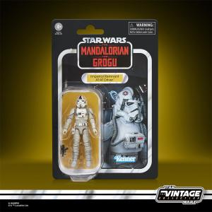 Star Wars Vintage Collection The Mandalorian & Grogu Imperial Remnant AT-AT Driver Action Figure