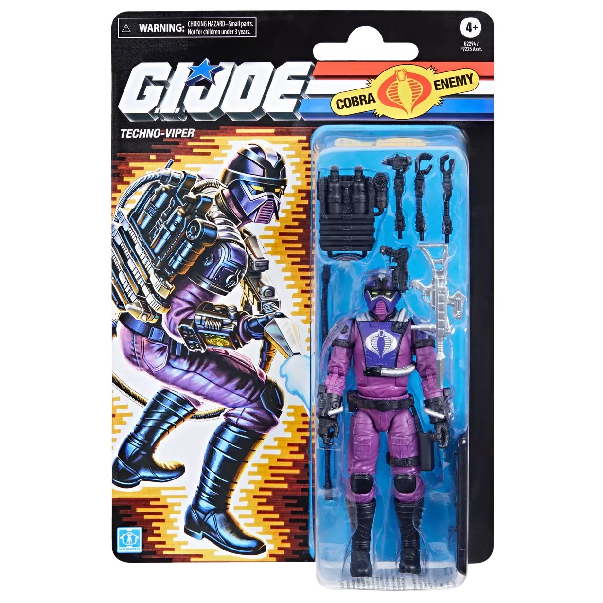 G.I. Joe Classified Series Retro Cardback Techno-Viper Action Figure *PRE-ORDER*