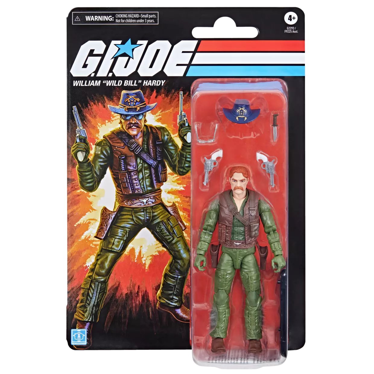 G.I. Joe Classified Series Retro Cardback William "Wild Bill" Hardy Action Figure *PRE-ORDER*