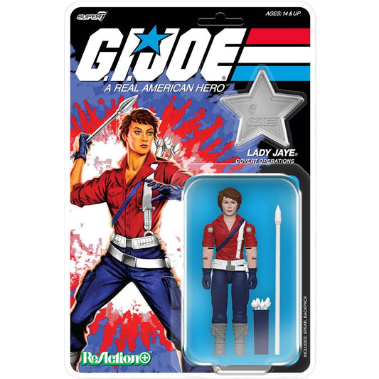 G.I. Joe ReAction+ Lady Jaye America's 250th Anniversary 3 3/4-Inch Action Figure *PRE-ORDER*