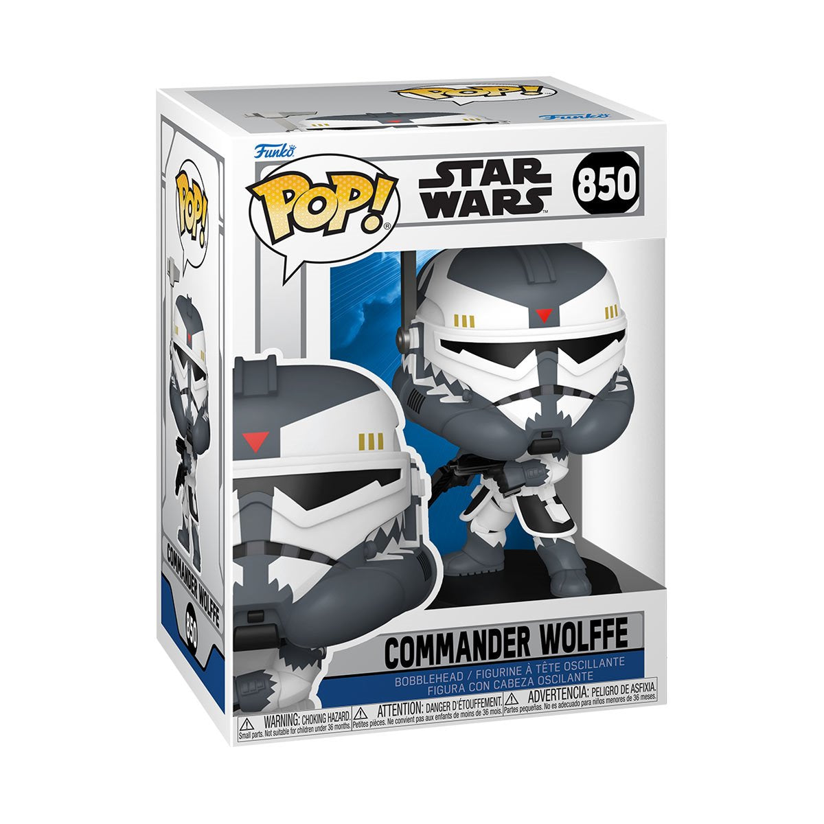 POP Star Wars The Clone Wars Commander Wolffe Vinyl Figure *PRE-ORDER*