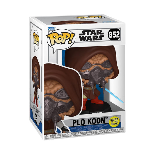 POP Star Wars The Clone Wars Plo Koon Glow-in-the-Dark Vinyl Figure *PRE-ORDER*