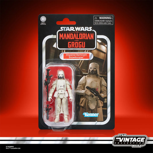 Star Wars Vintage The Mandalorian & Grogu Imperial Remnant Snowtrooper Action Figure