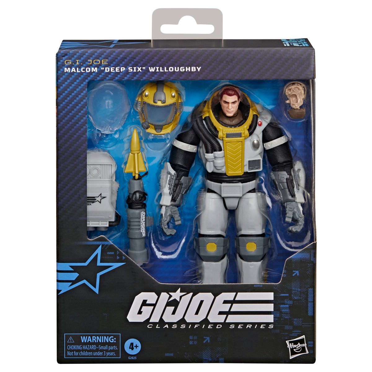 G.I. Joe Classified Series Malcom "Deep Six" Willoughby Action Figure *PRE-ORDER*