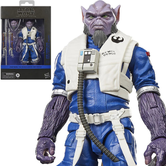 Star Wars Black The Mandalorian and Grogu Garazeb Zeb Orrelios Action Figure *PRE-ORDER*