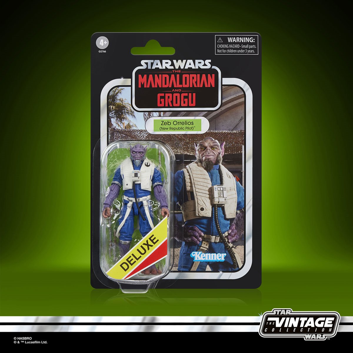 Star Wars Vintage Deluxe Zeb Orrelios New Republic Pilot Action Figure *PRE-ORDER*