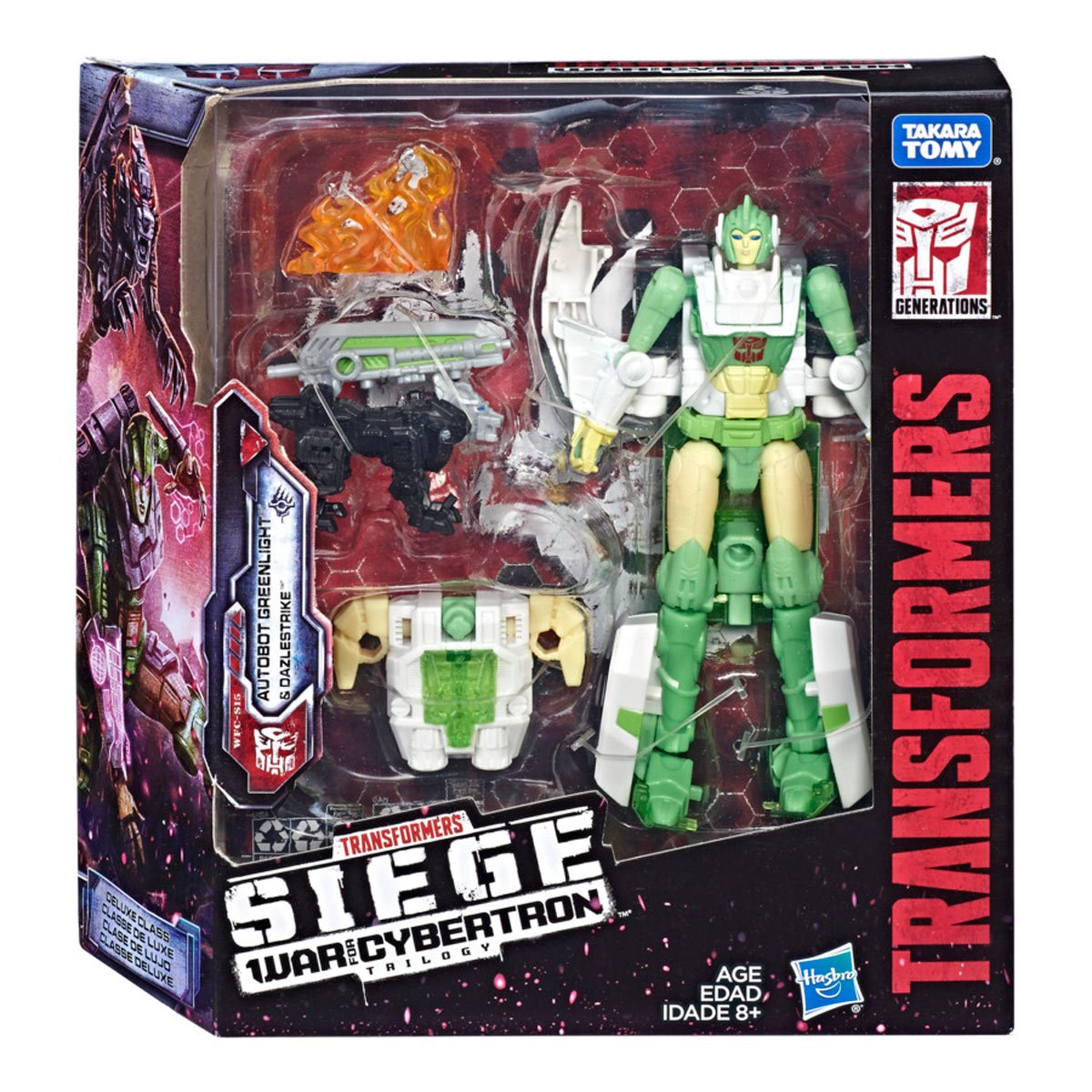 Transformers War for Cybertron: Siege WFC-S15 Autobot Greenlight with Dazzlestrike *PRE-ORDER*