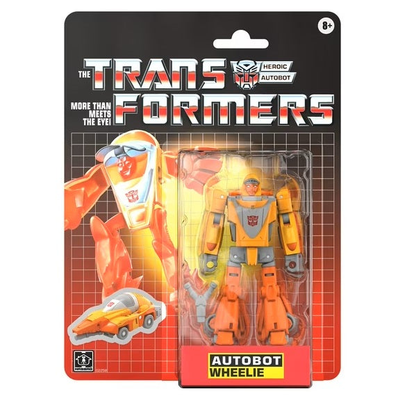 Transformers Retro Card Autobot Wheelie Action Figure