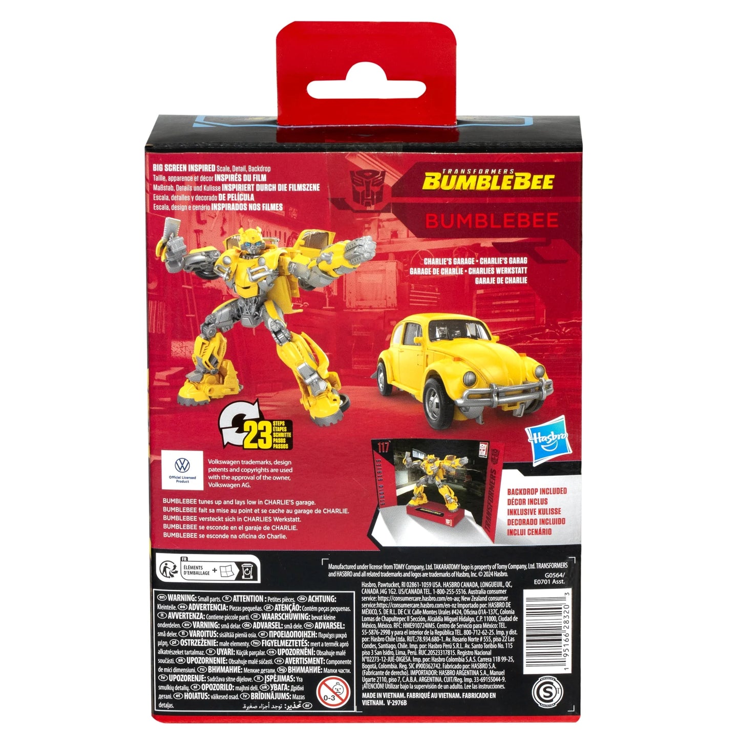 Transformers Studio Series Bumblebee Movie Bumblebee Action Figure