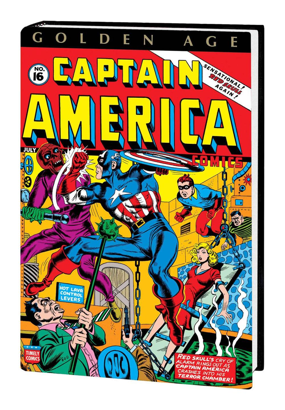 Golden Age Captain America Omnibus HC VOL 02 Avison Dm Var