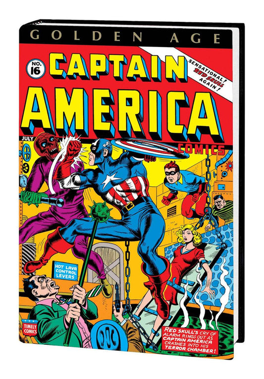 Golden Age Captain America Omnibus HC VOL 02 Avison Dm Var