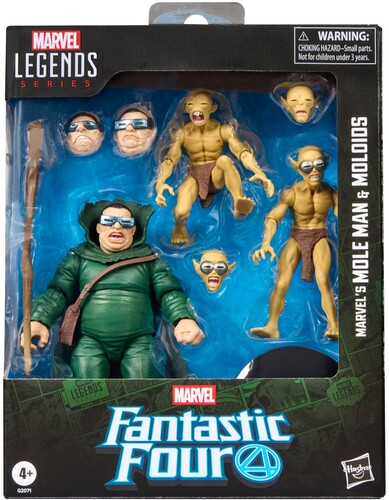 Marvel Legends Fantastic Four Mole Man Action Figure