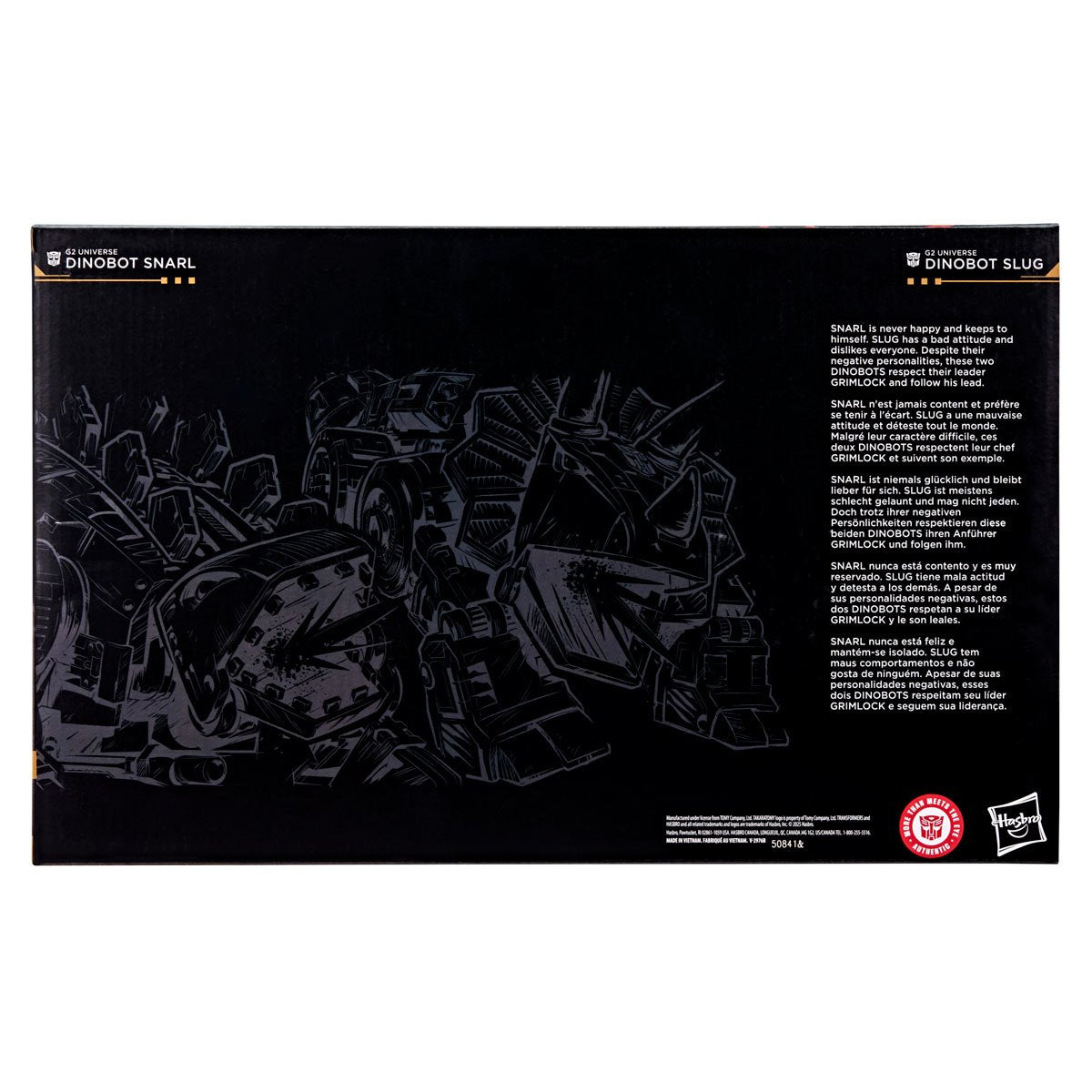 Transformers Age of the Primes G2 Universe Dinobot Slug and Dinobot Snarl Action Figure 2-Pack