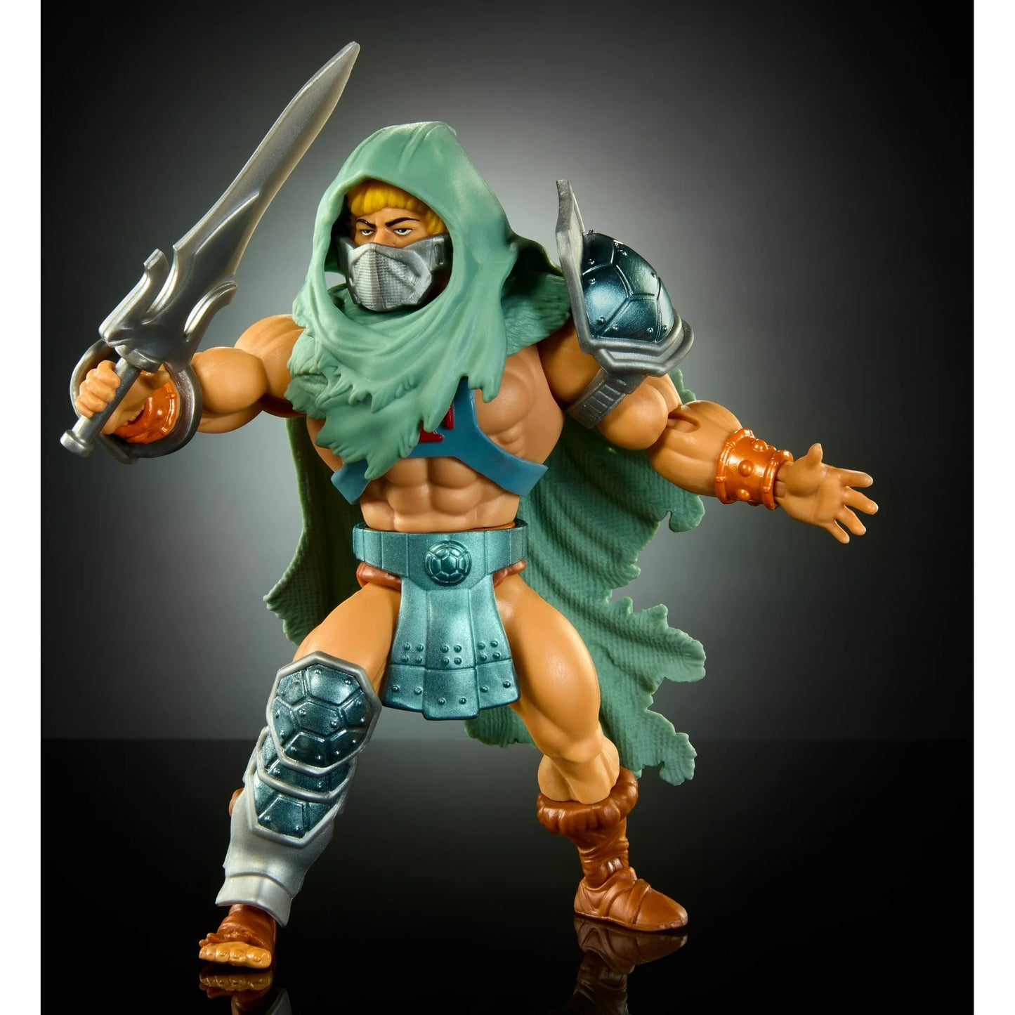 Masters of the Universe x Turtles of Grayskull Origins Stealth He-Man Action Figure