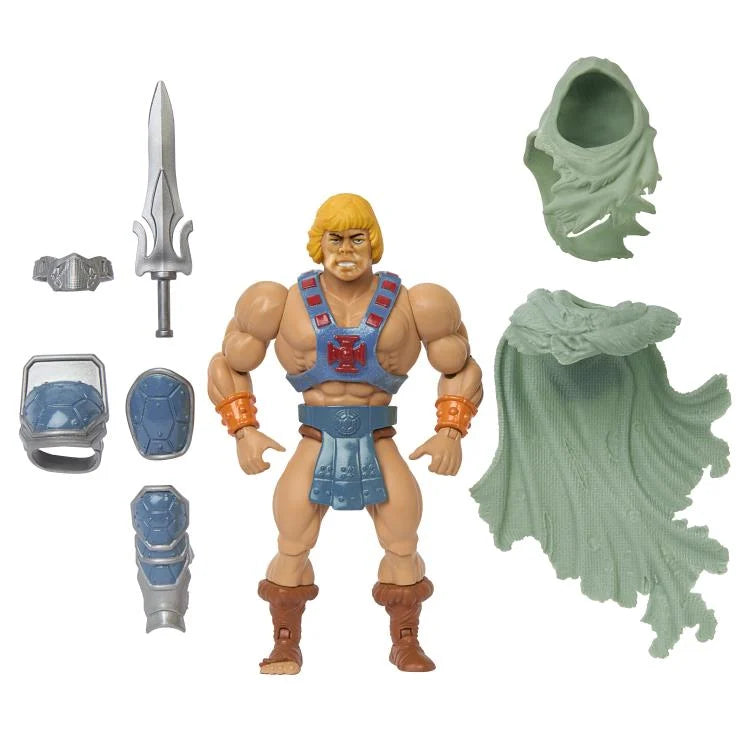 Masters of the Universe x Turtles of Grayskull Origins Stealth He-Man Action Figure